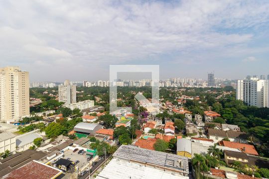 Vista de apartamento para alugar com 1 quarto, 26m² em Santo Amaro, São Paulo