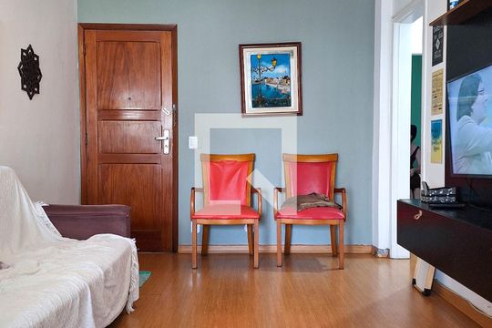 Sala de apartamento à venda com 3 quartos, 84m² em Santa Rosa, Niterói