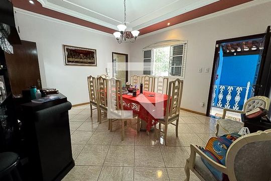 Sala de Jantar de casa para alugar com 4 quartos, 242m² em Castelo, Belo Horizonte