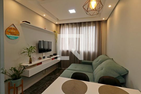 Sala de apartamento para alugar com 2 quartos, 35m² em Rp3 (regiões de Planejamento), Santo André