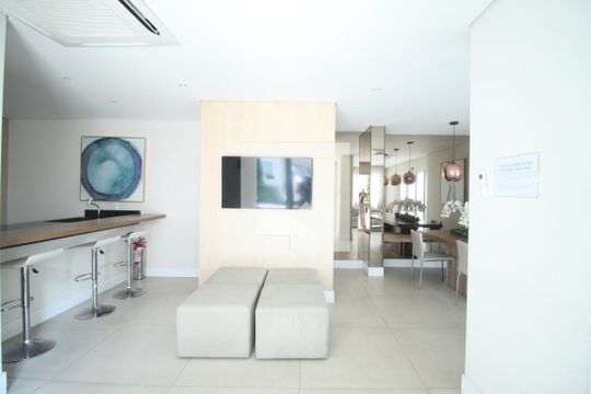 Área comum de apartamento à venda com 1 quarto, 45m² em Brás, São Paulo