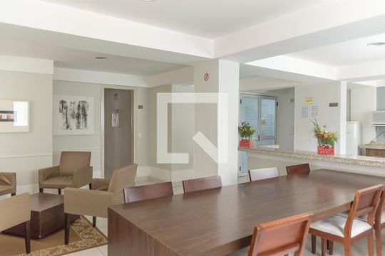 Área comum de apartamento para alugar com 2 quartos, 54m² em Nova Petrópolis, São Bernardo do Campo