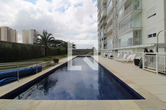 Área comum de apartamento para alugar com 2 quartos, 61m² em Campininha, São Paulo