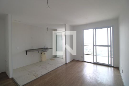 Sala de apartamento para alugar com 2 quartos, 61m² em Campininha, São Paulo