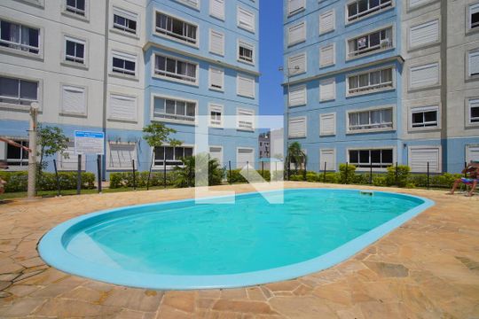 Área comum - Piscina de apartamento à venda com 2 quartos, 48m² em Rubem Berta, Porto Alegre