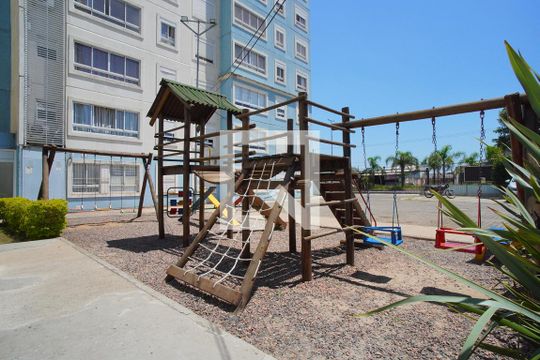Área comum - Playground de apartamento à venda com 2 quartos, 48m² em Rubem Berta, Porto Alegre