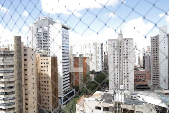 Vista da Varanda de apartamento à venda com 3 quartos, 200m² em Setor Bueno, Goiânia