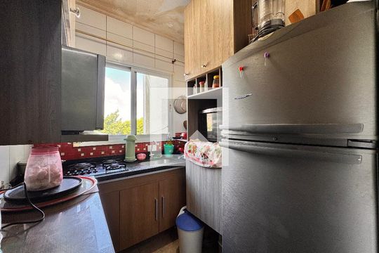 Cozinha de apartamento à venda com 2 quartos, 84m² em Bangú, Santo André