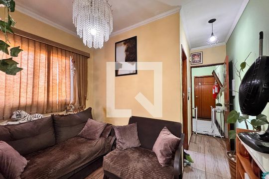 Sala de apartamento à venda com 2 quartos, 84m² em Bangú, Santo André