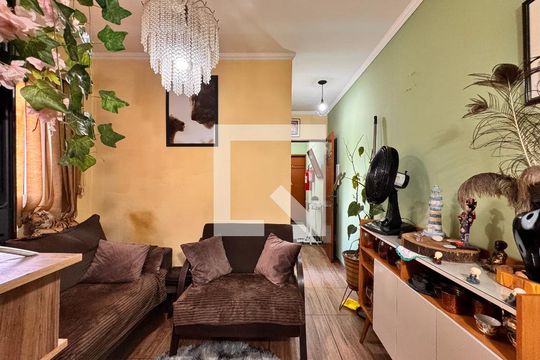 Sala de apartamento à venda com 2 quartos, 84m² em Bangú, Santo André
