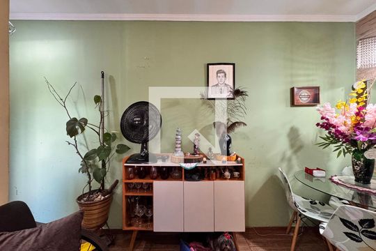 Sala de apartamento à venda com 2 quartos, 84m² em Bangú, Santo André