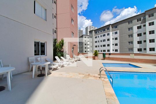Área comum - Piscina de apartamento para alugar com 3 quartos, 74m² em Vila Andrade, São Paulo