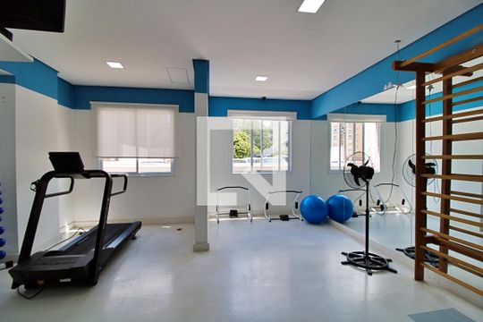 Área comum - Academia de apartamento para alugar com 3 quartos, 74m² em Vila Andrade, São Paulo