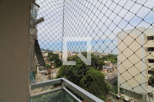 Sala - Varanda de apartamento à venda com 2 quartos, 65m² em Taquara, Rio de Janeiro