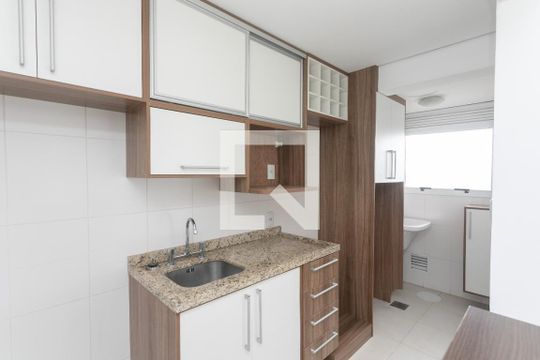 Cozinha de apartamento para alugar com 1 quarto, 41m² em Petrópolis, Porto Alegre