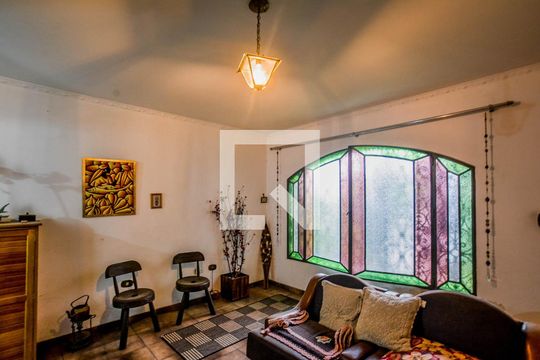 Sala de casa para alugar com 2 quartos, 130m² em Parque das Nações, Santo André