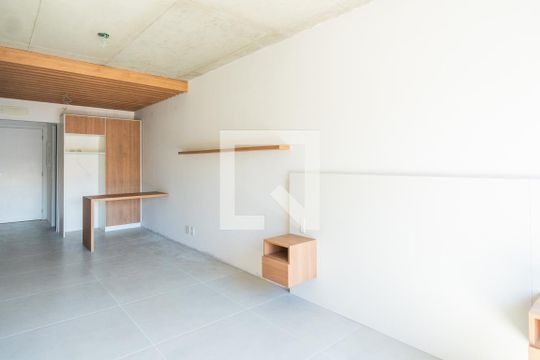 Sala/Quarto de apartamento à venda com 1 quarto, 33m² em Cidade Baixa, Porto Alegre
