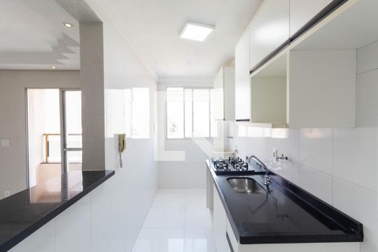 Cozinha de apartamento à venda com 2 quartos, 48m² em Jardim Santa Terezinha (zona Leste), São Paulo