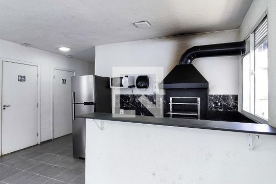 Área comum - Salão de festas de apartamento para alugar com 2 quartos, 43m² em Vila Cristalia, São Paulo