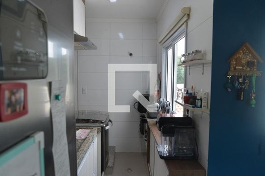 Cozinha de apartamento à venda com 2 quartos, 74m² em Parque Marajoara, Santo André