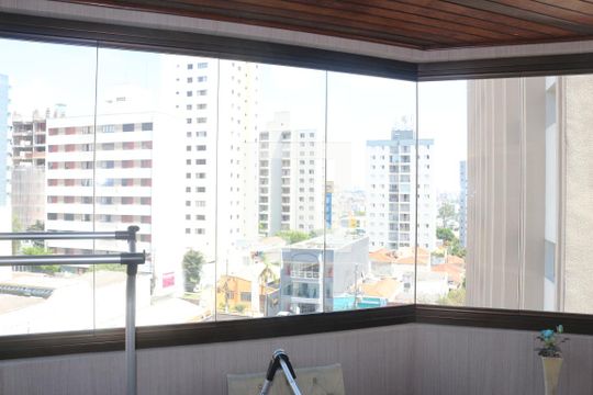 Varanda da Sala de apartamento à venda com 4 quartos, 317m² em Santo Antônio, São Caetano do Sul