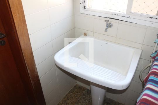 Área de Serviço de apartamento à venda com 4 quartos, 317m² em Santo Antônio, São Caetano do Sul