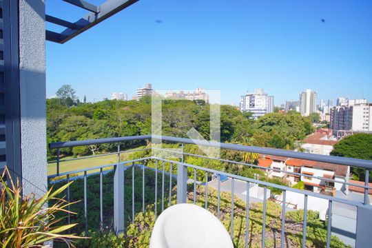 Terraço - Vista de apartamento à venda com 3 quartos, 104m² em Passo D’areia, Porto Alegre