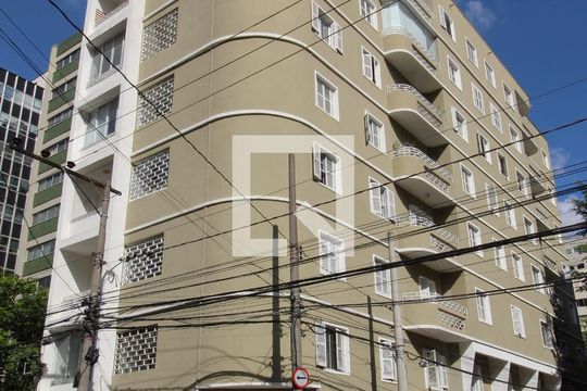 Fachada do Prédio de apartamento para alugar com 1 quarto, 48m² em Itaim Bibi, São Paulo