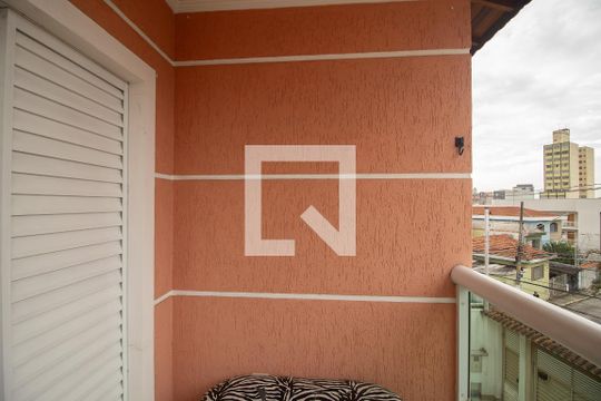 Varanda da Suíte 1 de casa à venda com 3 quartos, 147m² em Vila Mazzei, São Paulo