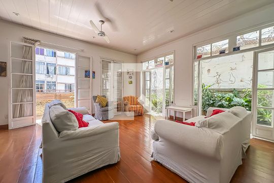 Sala de apartamento à venda com 5 quartos, 346m² em Flamengo, Rio de Janeiro