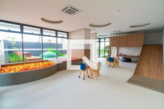 Área comum - Brinquedoteca de kitnet/studio para alugar com 0 quarto, 26m² em Vila Clementino, São Paulo