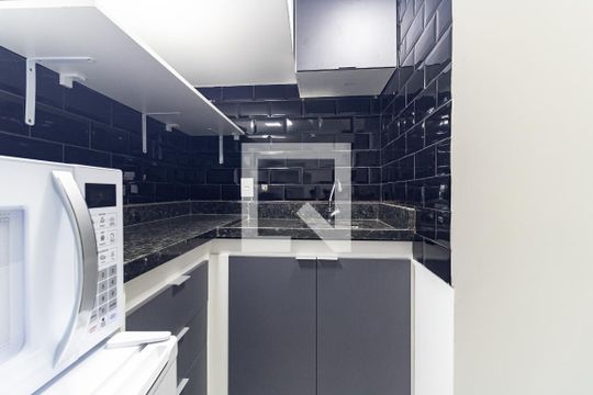 Sala/Cozinha de apartamento para alugar com 1 quarto, 20m² em Aclimação, São Paulo