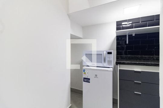 Sala/Cozinha de apartamento para alugar com 1 quarto, 20m² em Aclimação, São Paulo