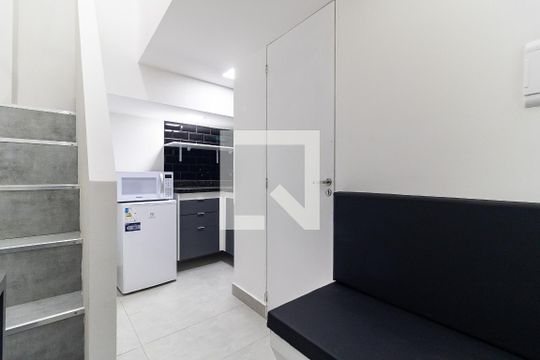 Sala/Cozinha de apartamento para alugar com 1 quarto, 20m² em Aclimação, São Paulo