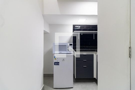 Sala/Cozinha de apartamento para alugar com 1 quarto, 20m² em Aclimação, São Paulo