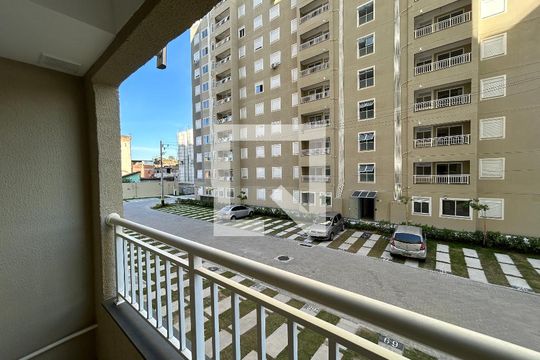 Varanda da Sala de apartamento para alugar com 2 quartos, 42m² em Del Castilho, Rio de Janeiro