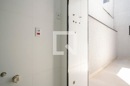 Área de serviço de apartamento à venda com 3 quartos, 70m² em Santa Maria, São Caetano do Sul