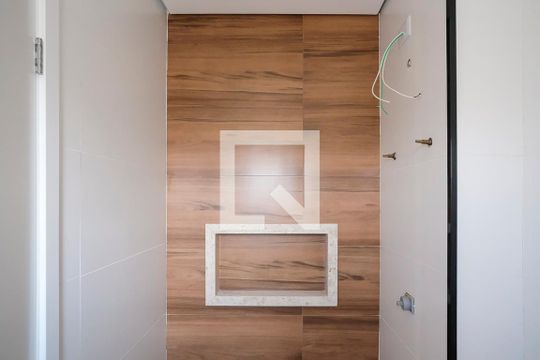 Banheiro da suíte 1 de apartamento à venda com 3 quartos, 70m² em Santa Maria, São Caetano do Sul