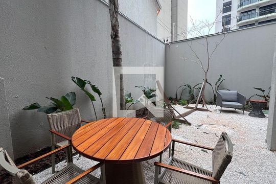 Área comum de kitnet/studio à venda com 1 quarto, 24m² em Pinheiros, São Paulo