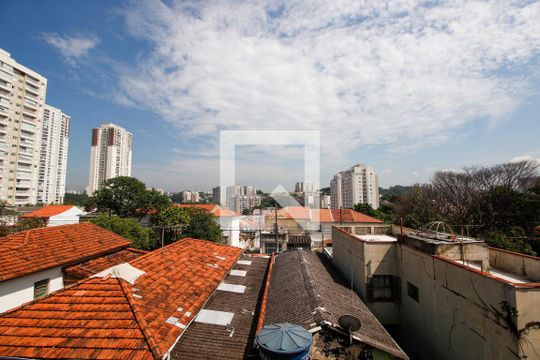 Vista da Varanda do Quarto 1 de casa para alugar com 2 quartos, 50m² em Jardim Monte Kemel, São Paulo