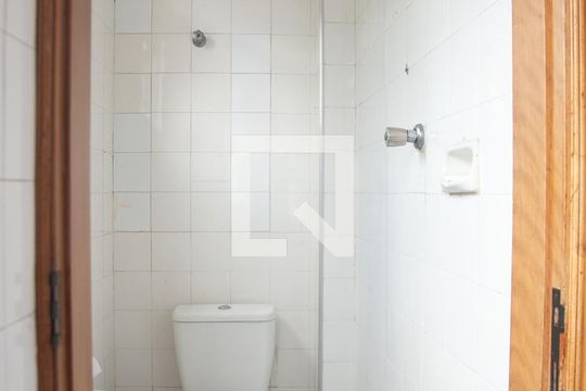 banheiro área de serviço de apartamento à venda com 2 quartos, 76m² em Vila Cruzeiro, São Paulo