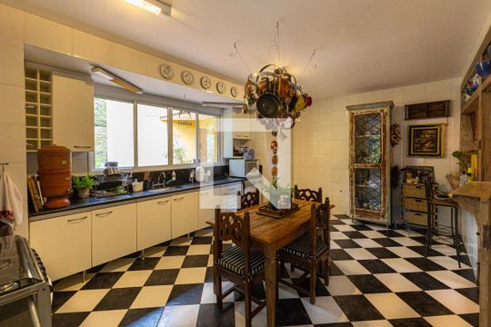 Cozinha de casa de condomínio à venda com 4 quartos, 1000m² em Vale do Sol, Nova Lima