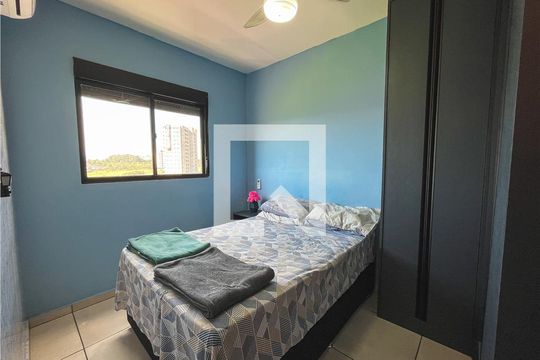 Quarto  de apartamento para alugar com 1 quarto, 34m² em Quintas de São José, Ribeirão Preto