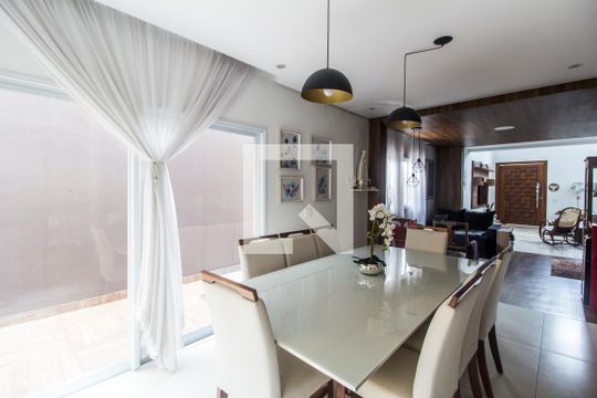 Sala de Jantar de casa de condomínio à venda com 3 quartos, 280m² em Parque Sinai, Santana de Parnaíba