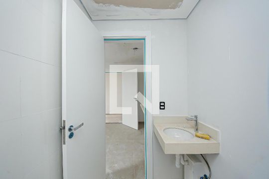 Banheiro de apartamento para alugar com 1 quarto, 28m² em Vila Formosa, São Paulo