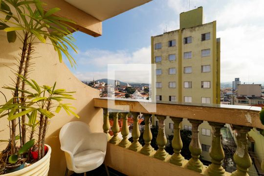 Varanda da Sala de apartamento à venda com 2 quartos, 73m² em Vila Mazzei, São Paulo