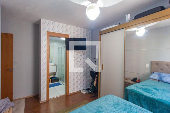Suíte de apartamento à venda com 2 quartos, 50m² em Olaria, Canoas