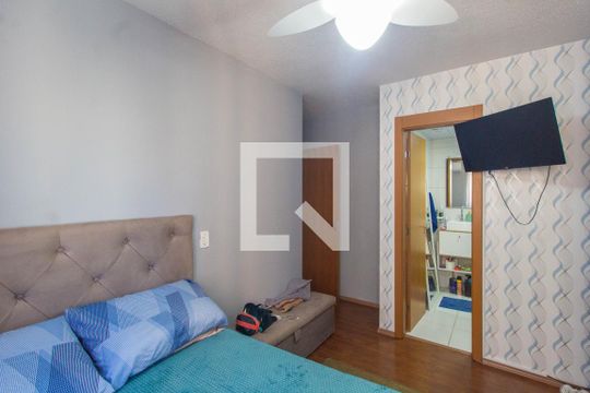 Suíte de apartamento à venda com 2 quartos, 50m² em Olaria, Canoas