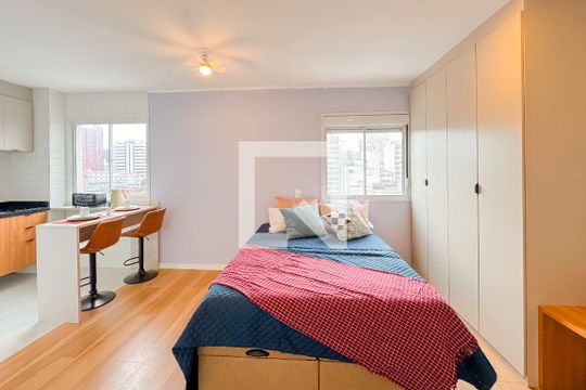 Studio de kitnet/studio para alugar com 1 quarto, 24m² em Sé, São Paulo