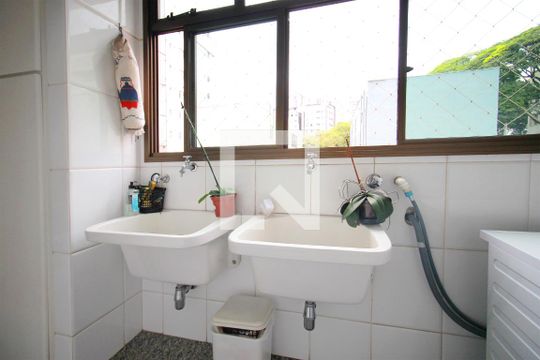 Área de Serviço de apartamento à venda com 4 quartos, 156m² em Sion, Belo Horizonte